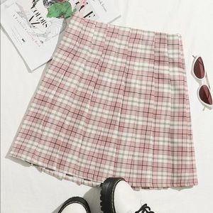 SHEIN plus size pleated skirt